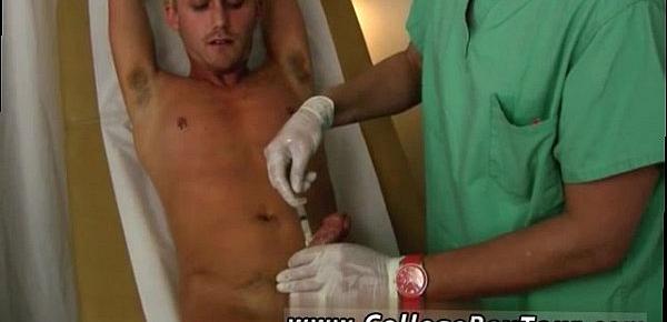  Gay porn medical check up penis young men Dr. Phingerphuck introduced